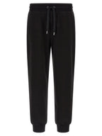 Dolce & Gabbana Black Cotton Joggers (Workout Pants)