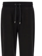 Dolce & Gabbana Black Cotton Joggers (Workout Pants)