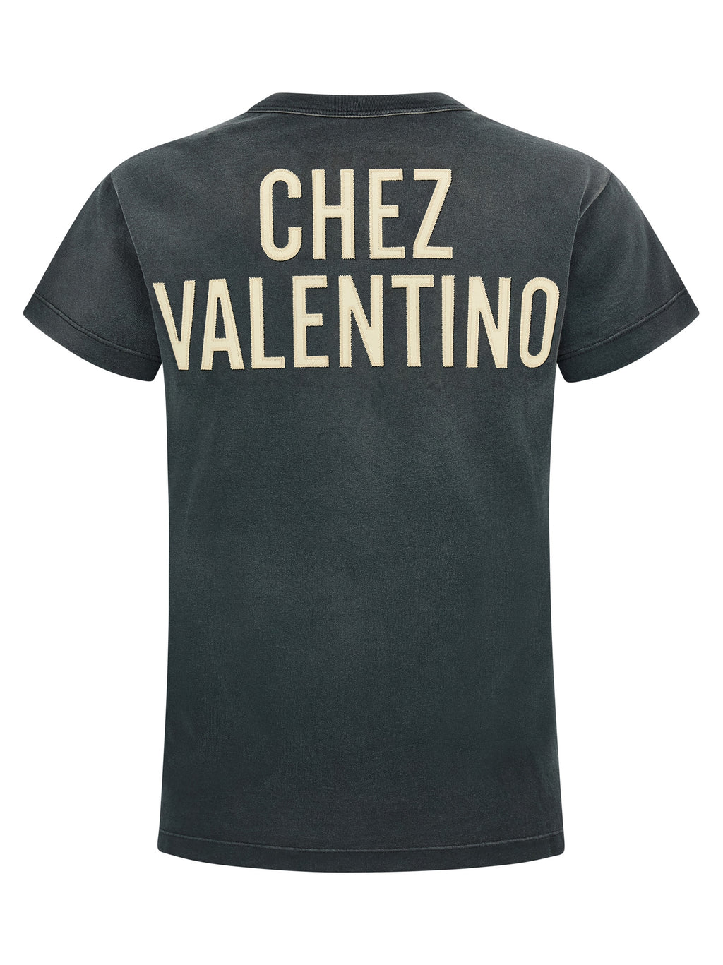 Valentino Garavani Gray Cotton T-Shirt