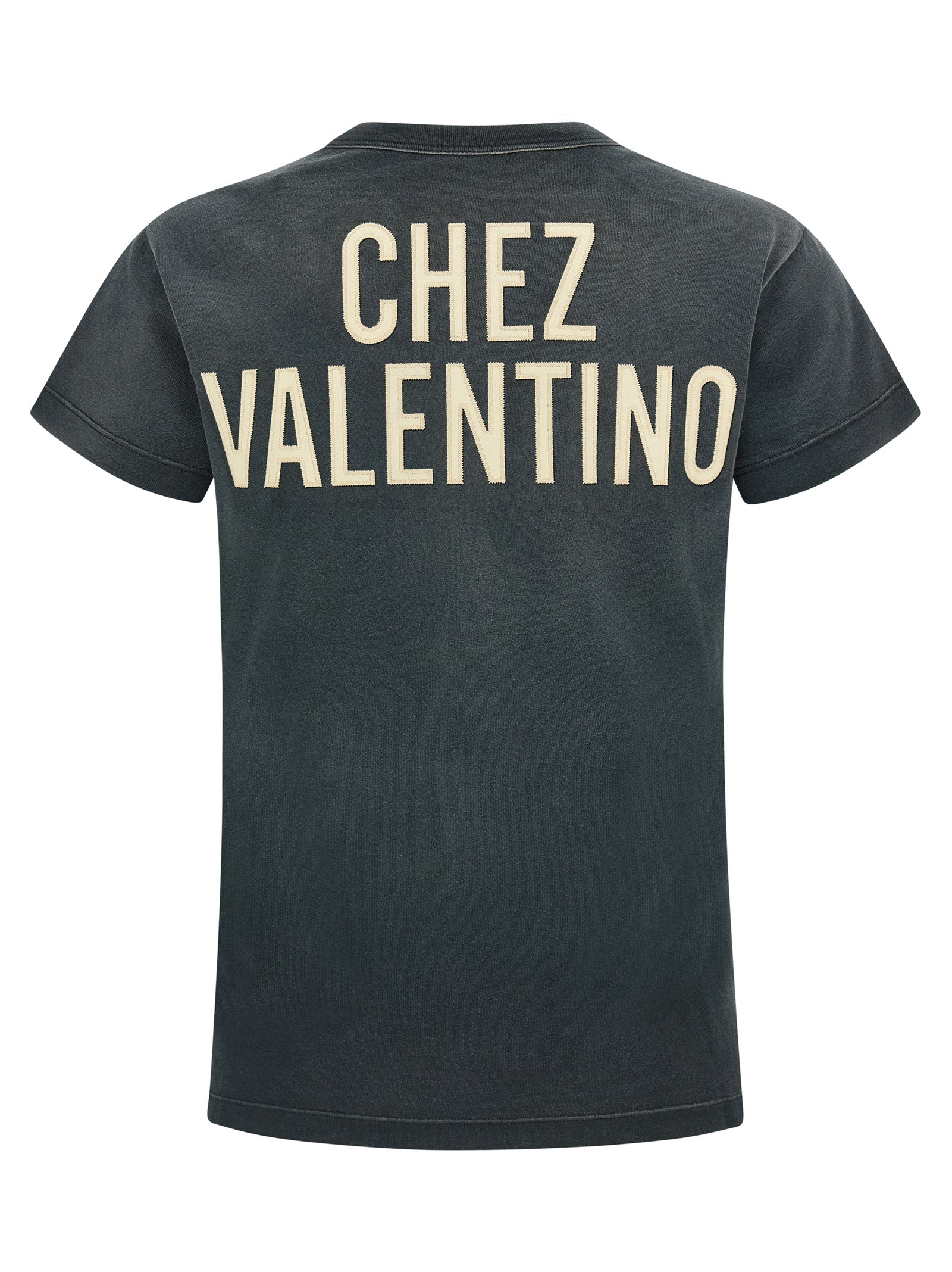 Valentino Garavani Gray Cotton T-Shirt