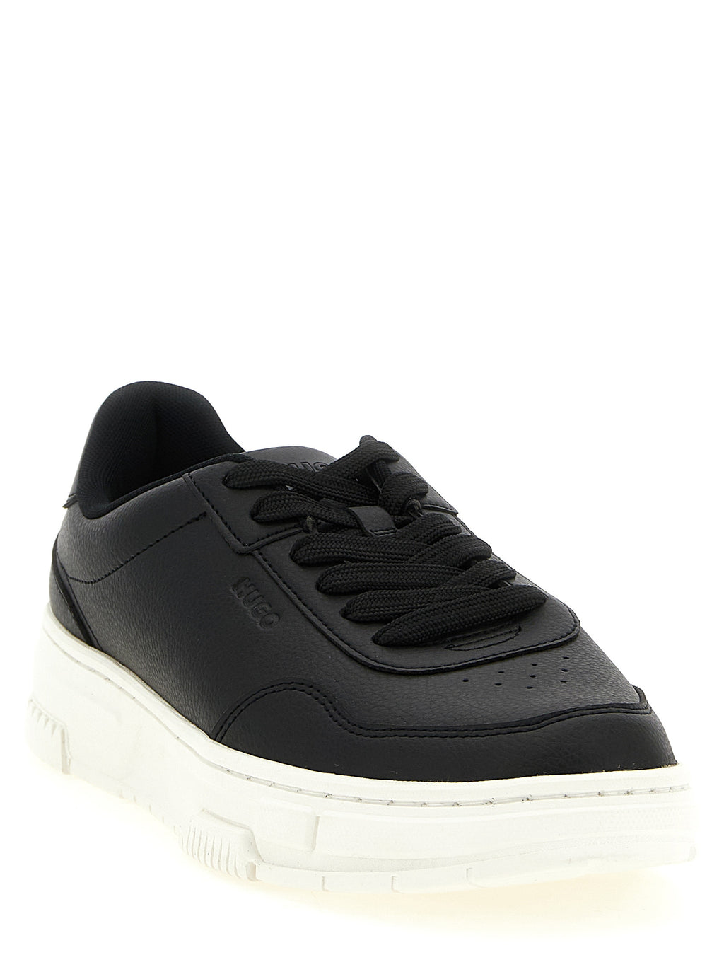 Hugo Boss Black Polyester Low Top Sneakers