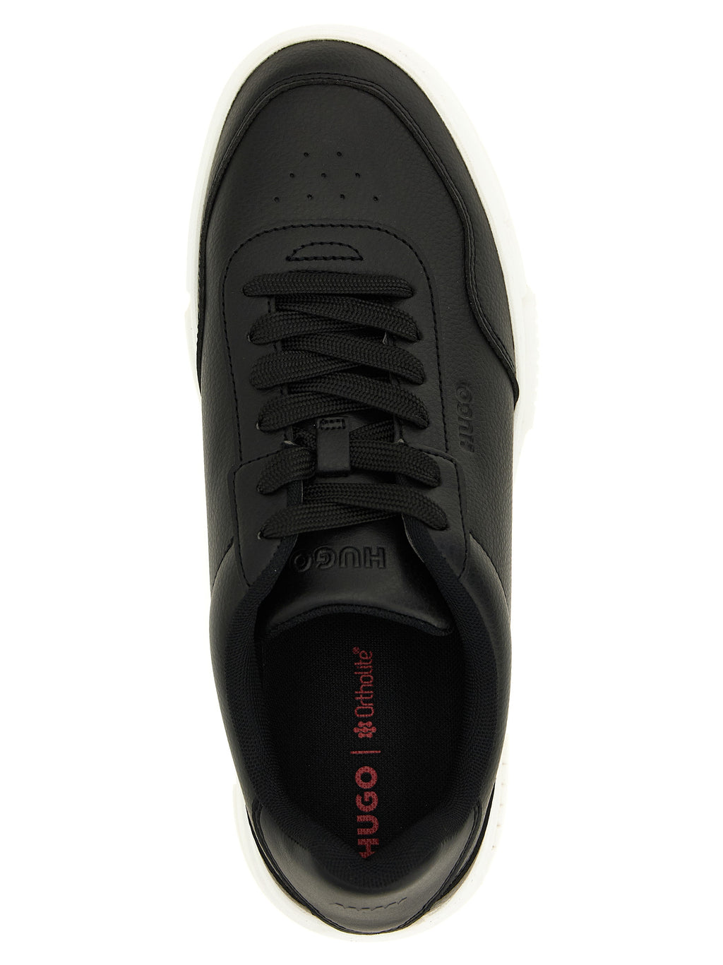 Hugo Boss Black Polyester Low Top Sneakers