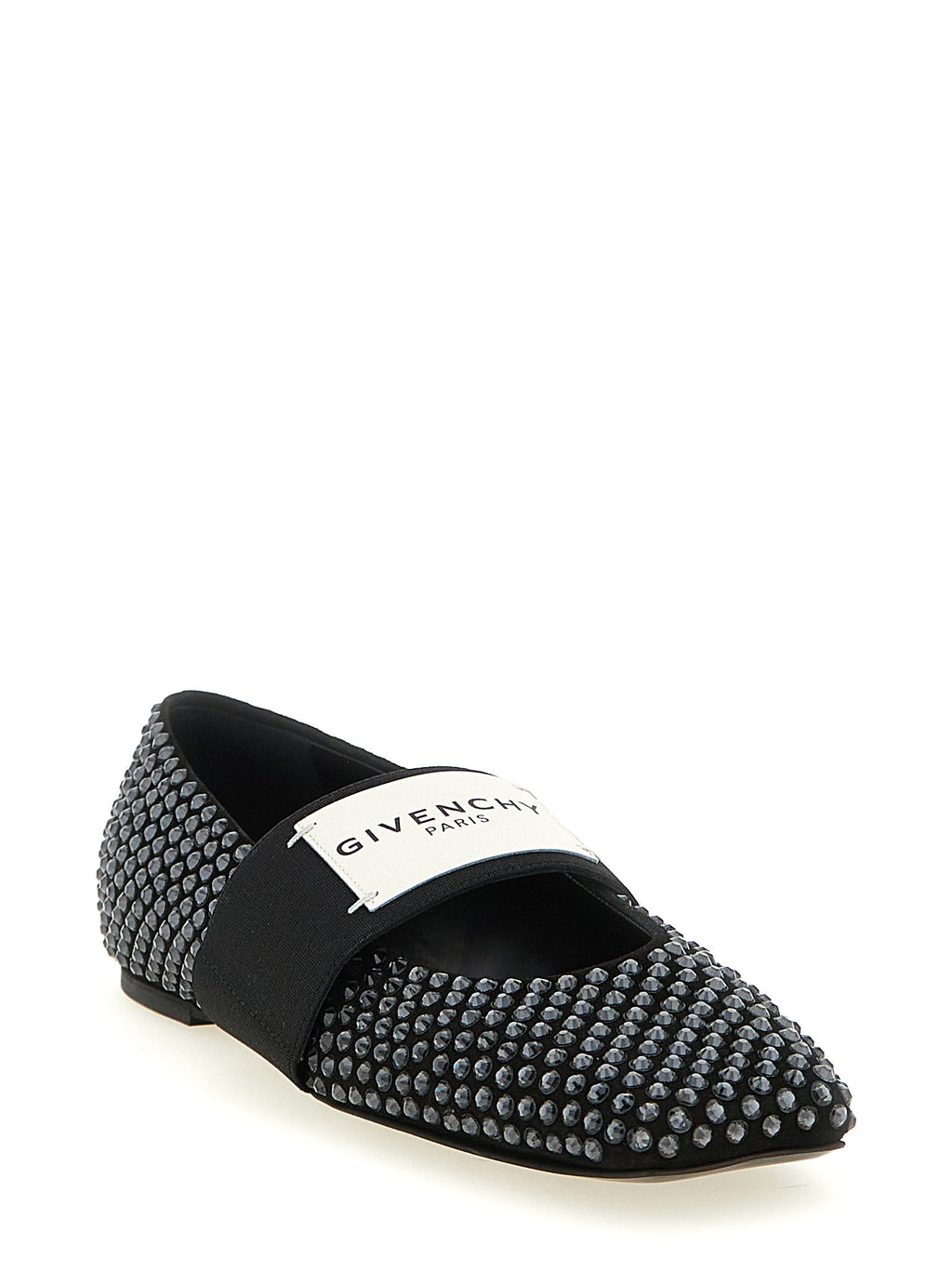 Givenchy Black Calfskin Ballet Flats