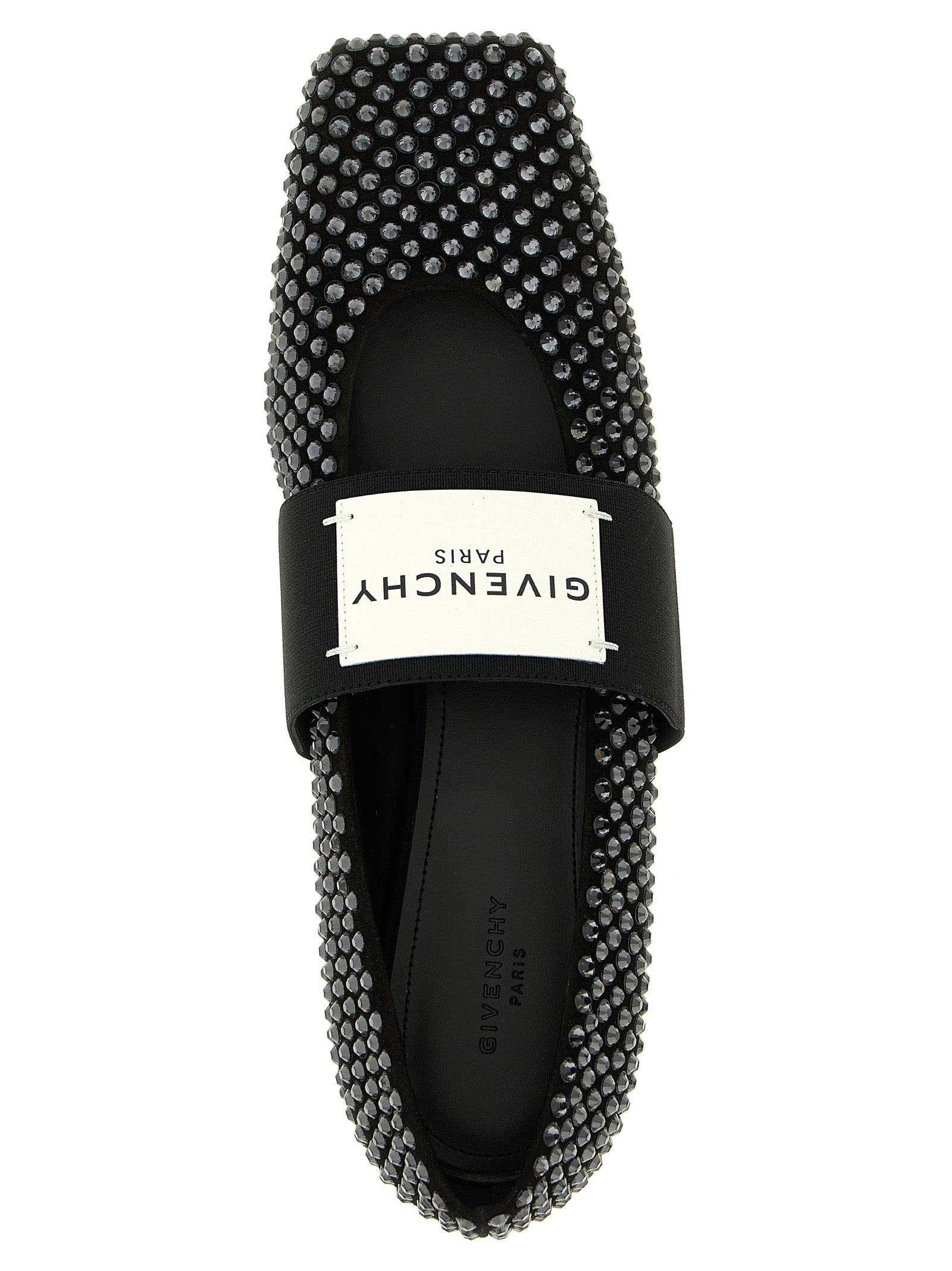 Givenchy Black Calfskin Ballet Flats
