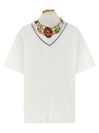 Dolce & Gabbana White Cotton T-Shirt