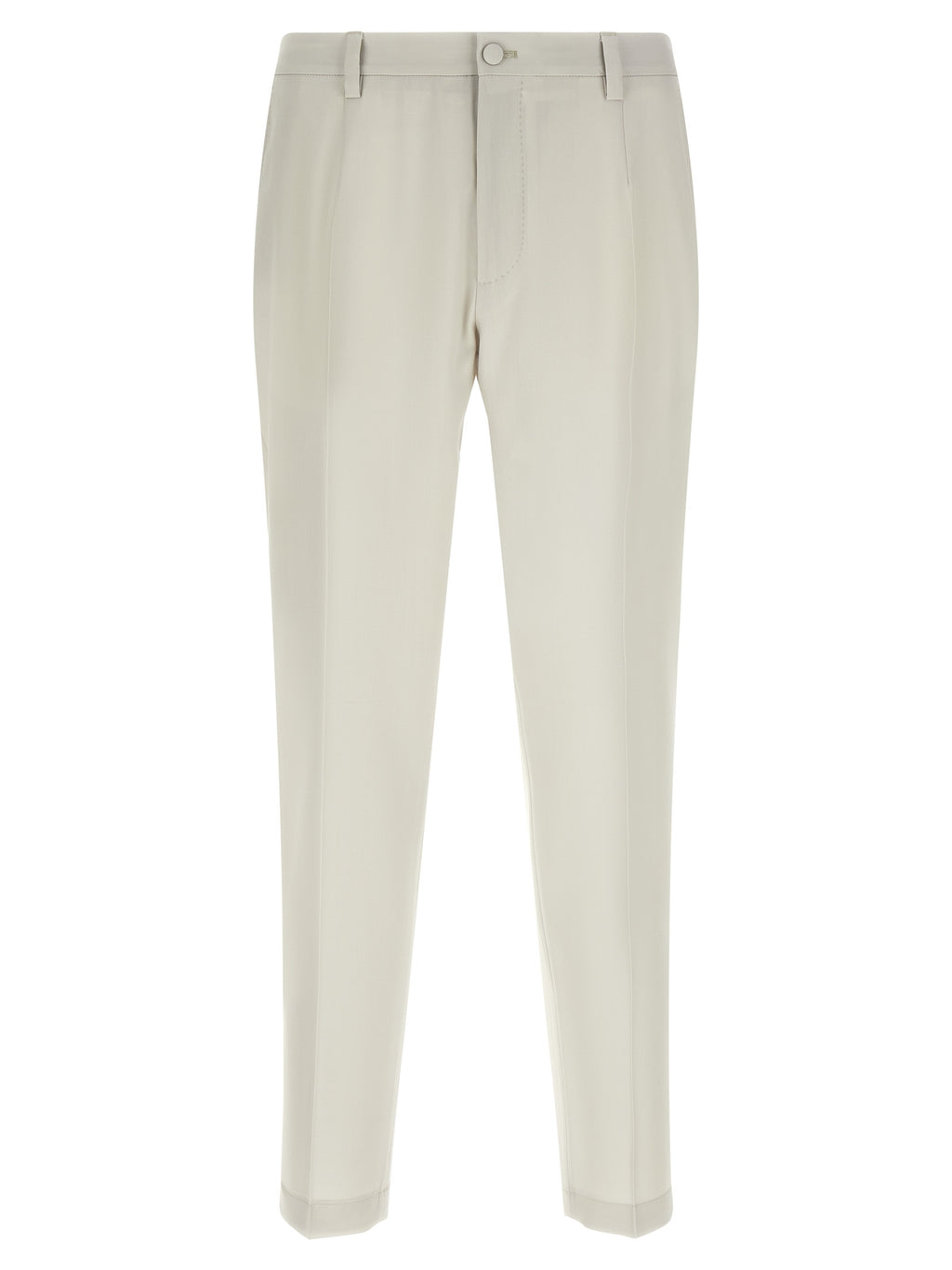 Dolce & Gabbana Beige Virgin Wool Dress Pants