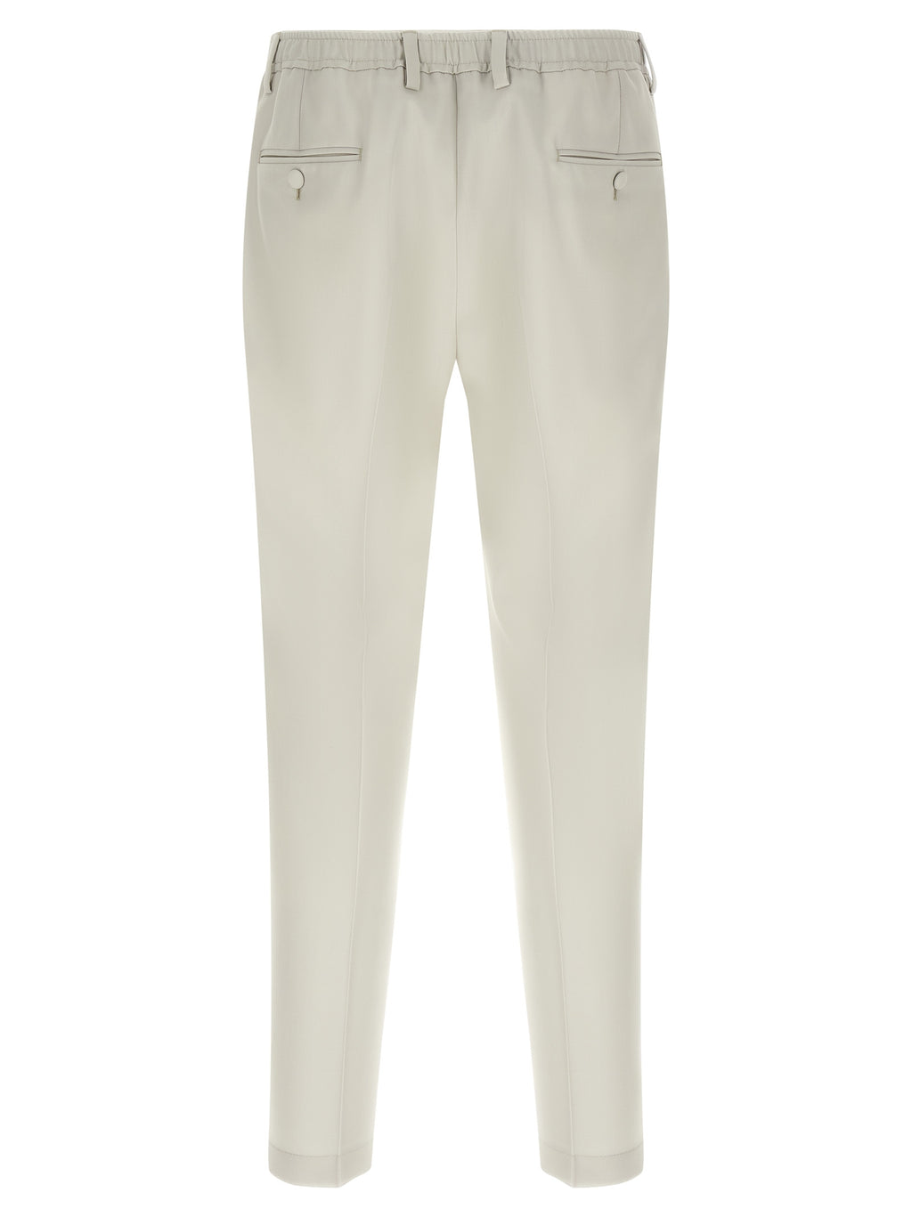 Dolce & Gabbana Beige Virgin Wool Dress Pants