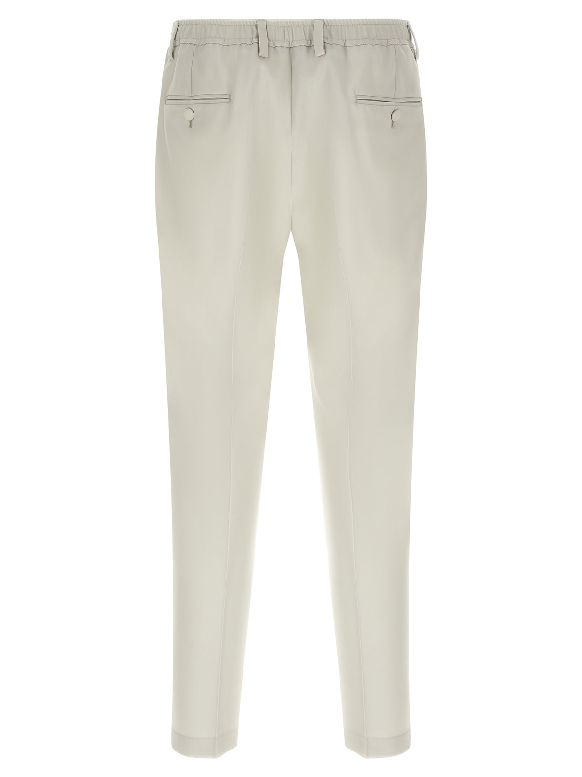 Dolce & Gabbana Beige Virgin Wool Dress Pants