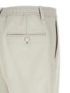 Dolce & Gabbana Beige Virgin Wool Dress Pants