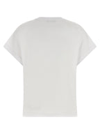 Balmain White Cotton T-Shirt