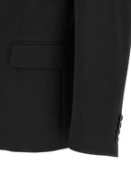 Dolce & Gabbana Black Virgin Wool Blazer