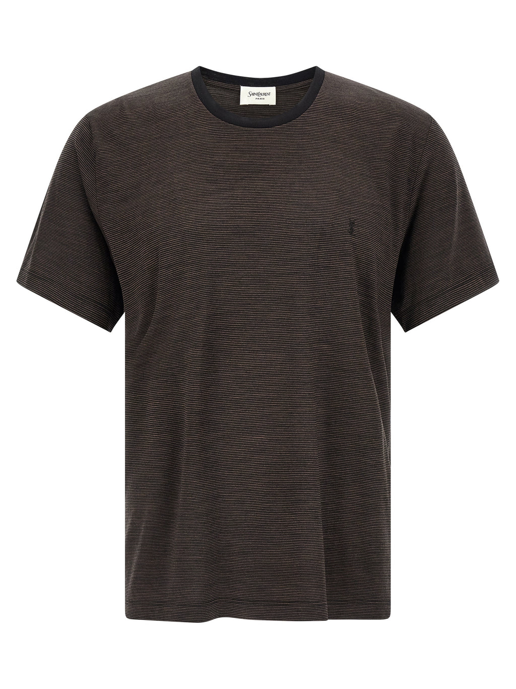 Saint Laurent Brown Wool T-Shirt