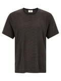 Saint Laurent Brown Wool T-Shirt