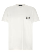 Dolce & Gabbana White Cotton T-Shirt