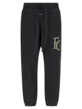 Fear Of God Black Cotton Joggers (Workout Pants)