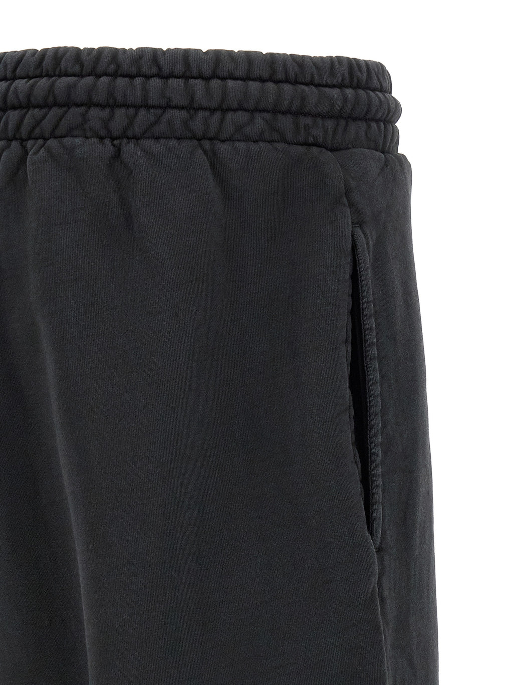 Fear Of God Black Cotton Joggers (Workout Pants)
