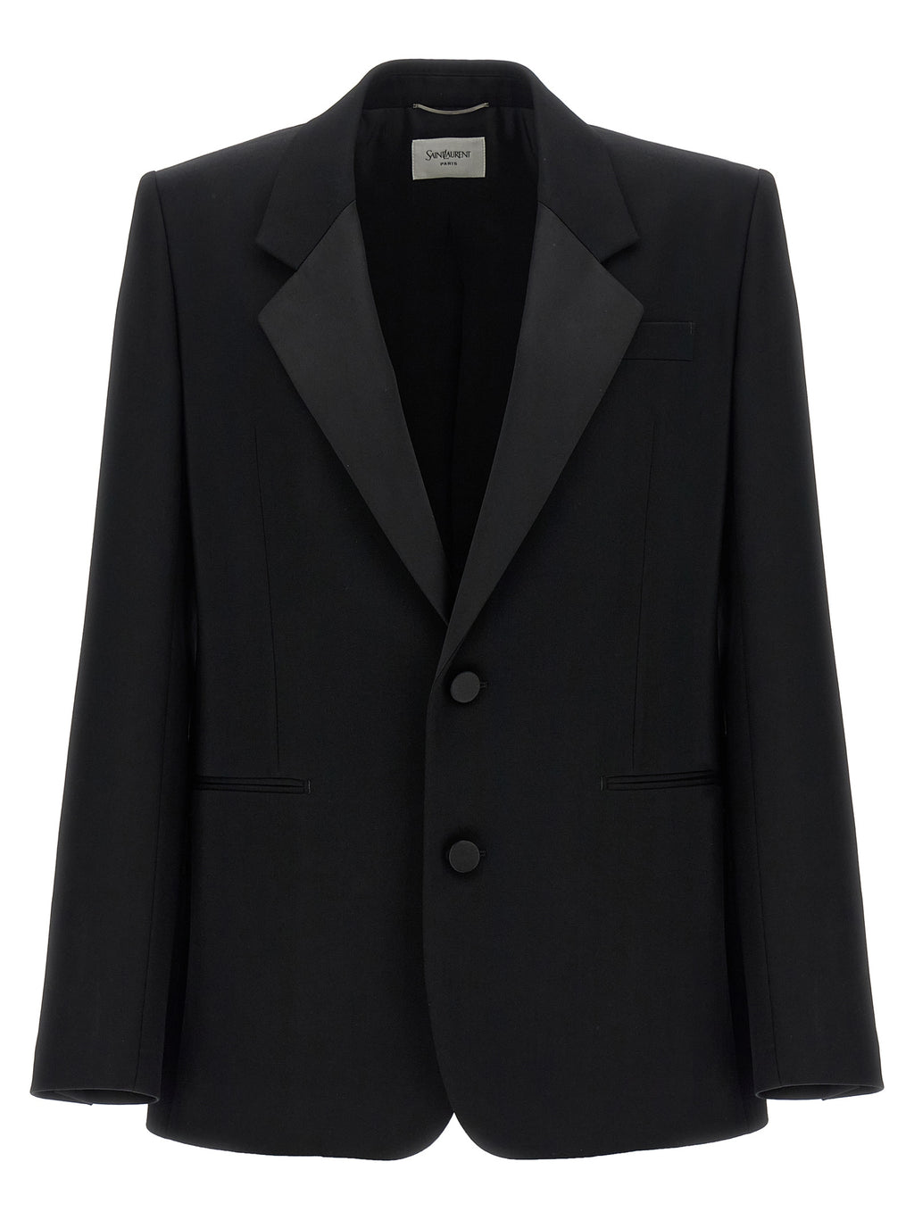 Saint Laurent Black Wool Blazer