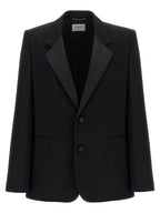 Saint Laurent Black Wool Blazer