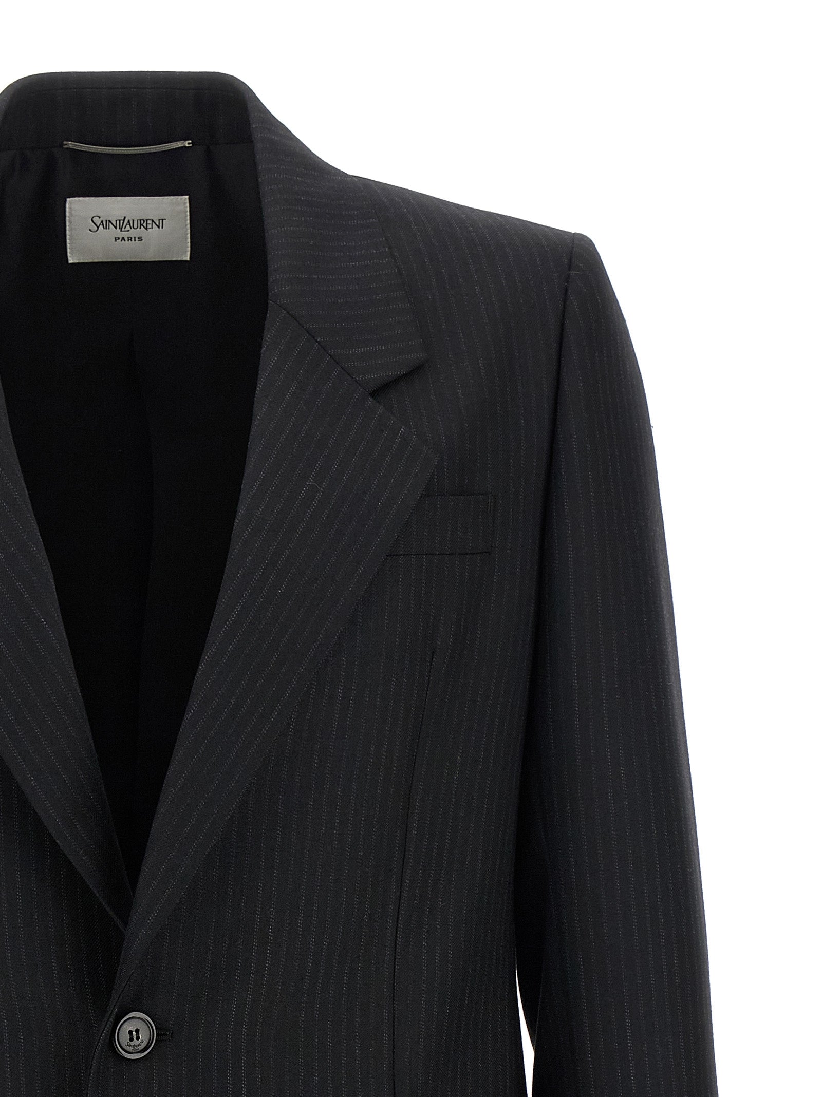 Saint Laurent Black Wool Blazer