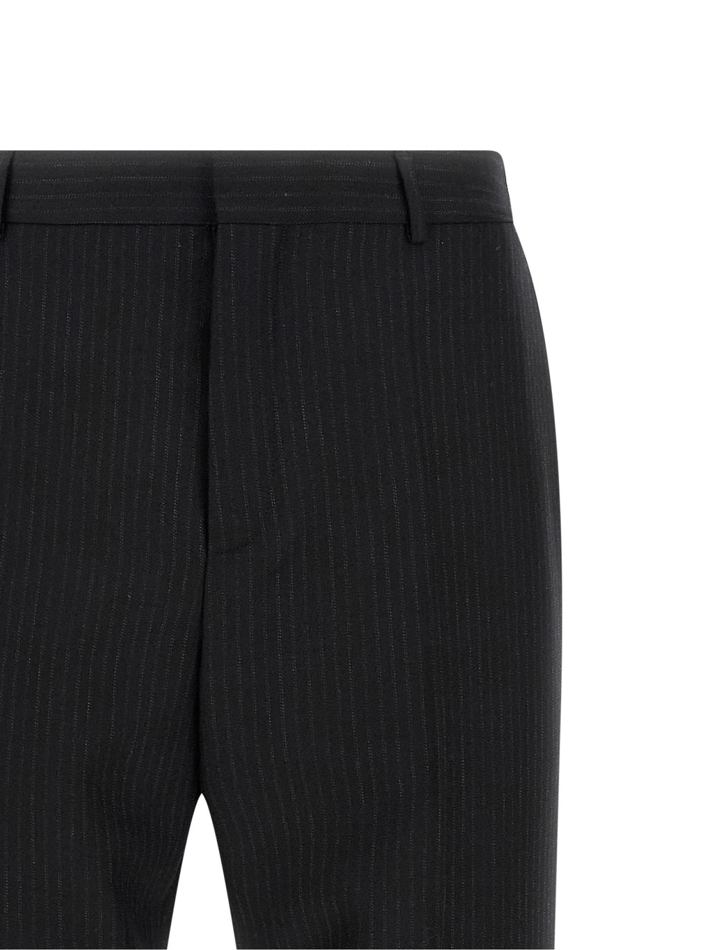 Saint Laurent Black Wool Dress Pants