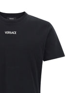 Versace Black Cotton T-Shirt
