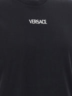 Versace Black Cotton T-Shirt