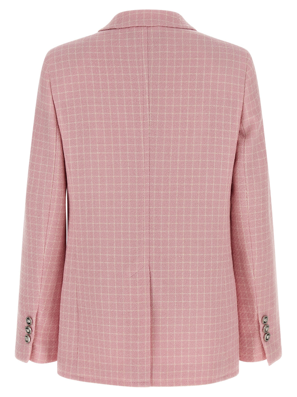 Versace Multicolor Virgin Wool Blazer