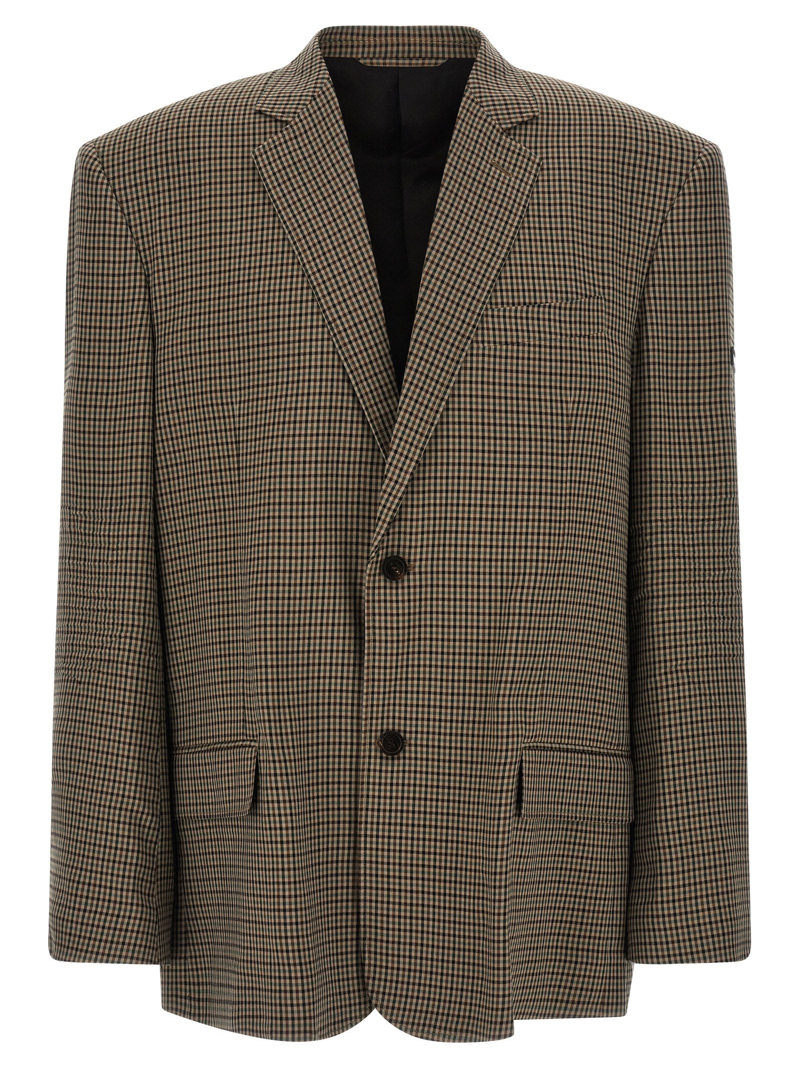 Balenciaga Brown Lyocell Blazer