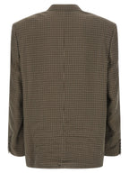 Balenciaga Brown Lyocell Blazer