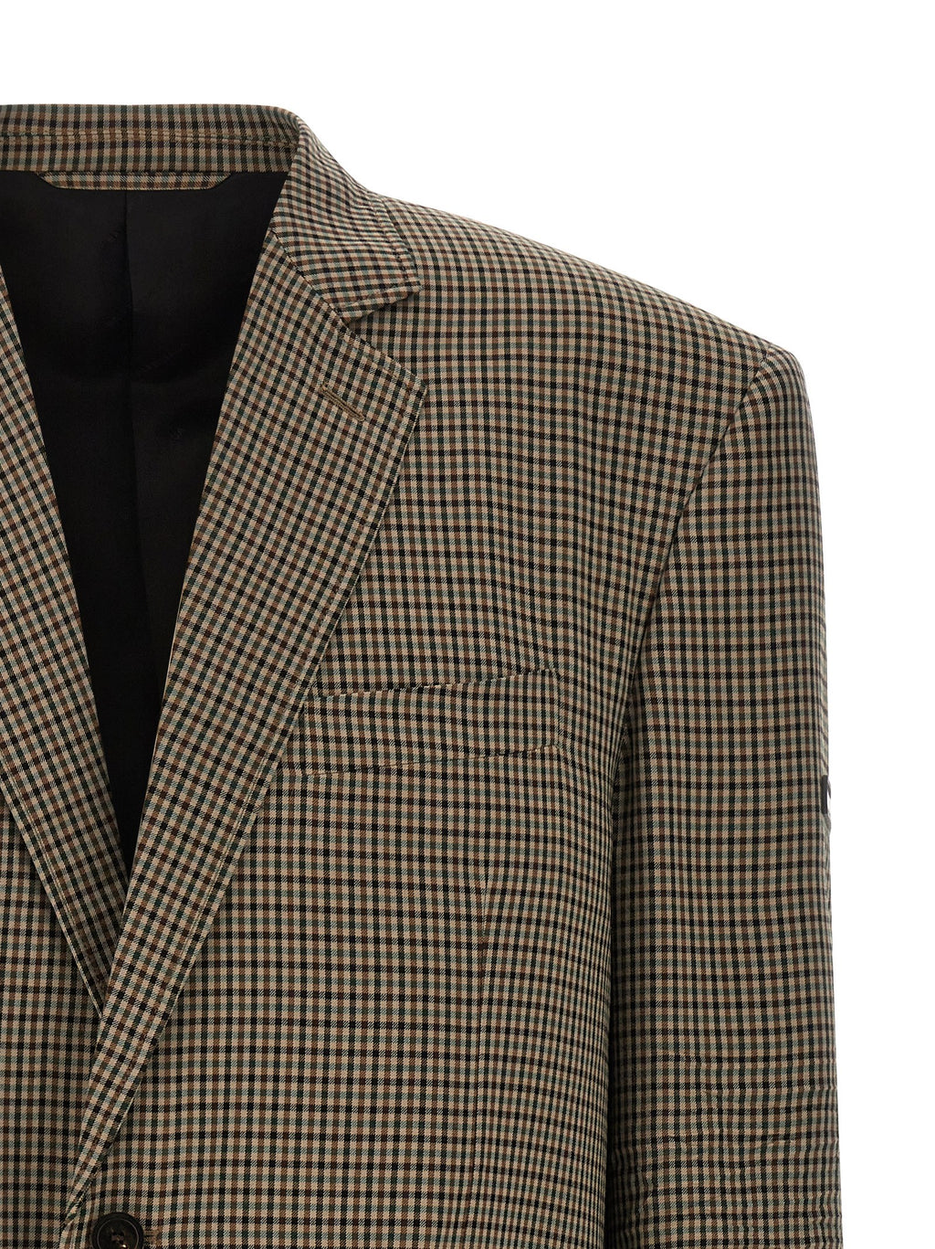Balenciaga Brown Lyocell Blazer