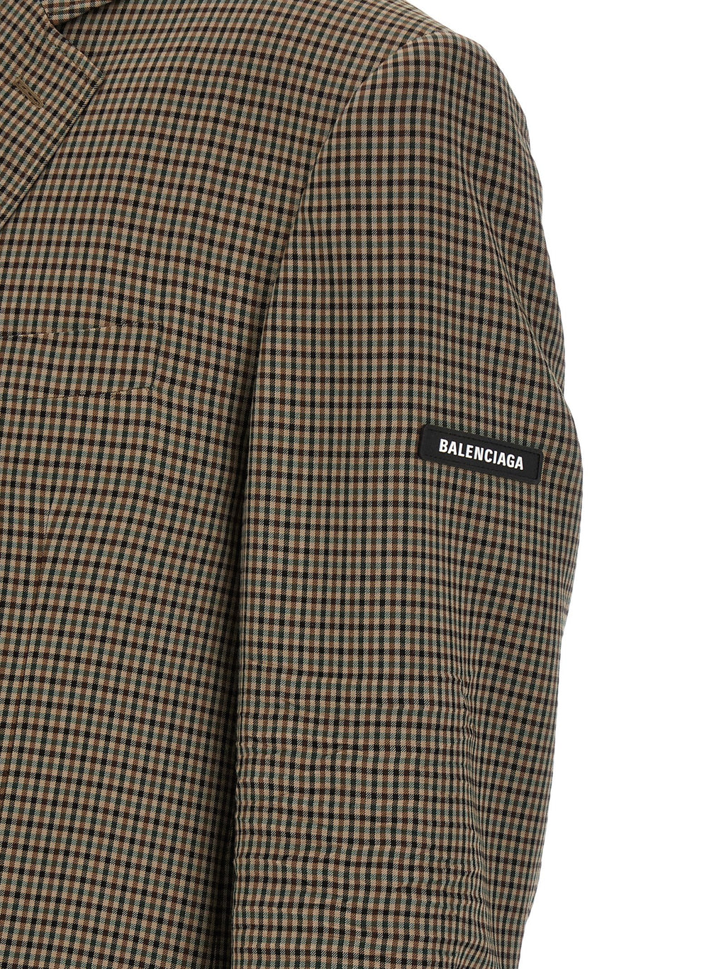 Balenciaga Brown Lyocell Blazer
