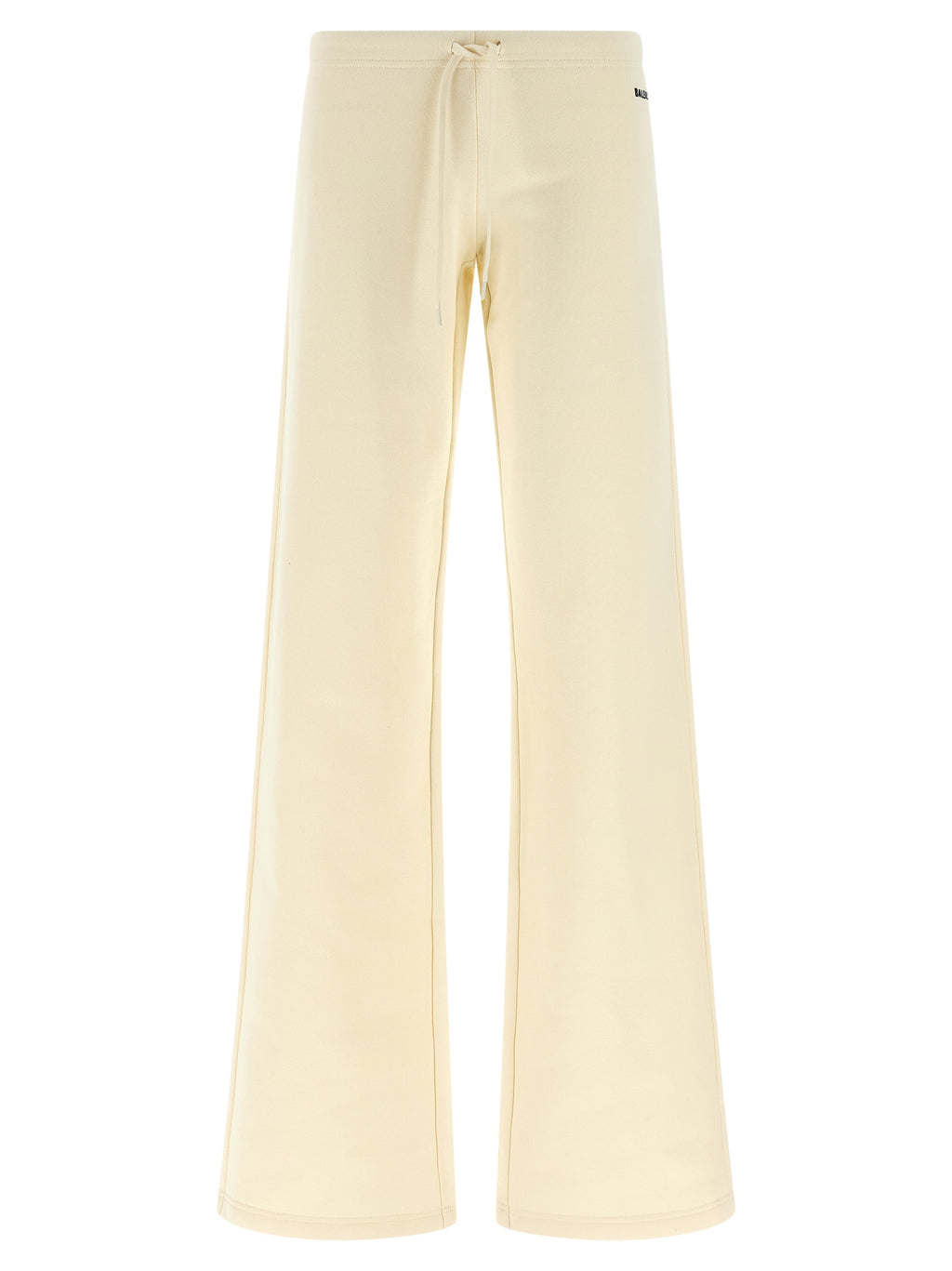 Balenciaga White Cotton Flared Pants
