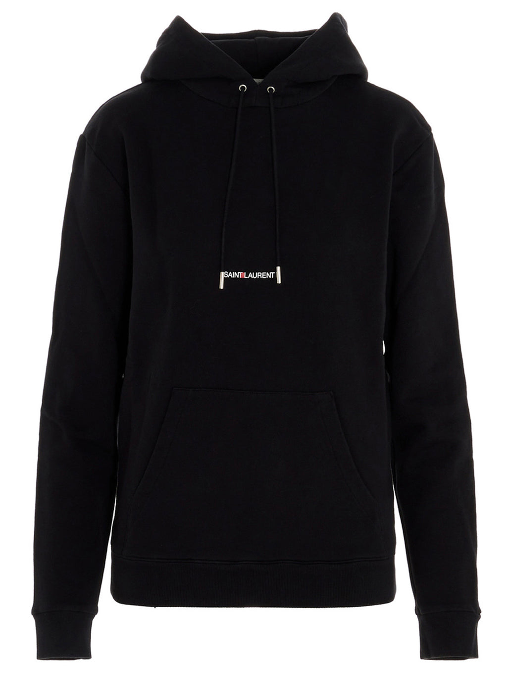Saint Laurent Black Cotton Sweatshirt