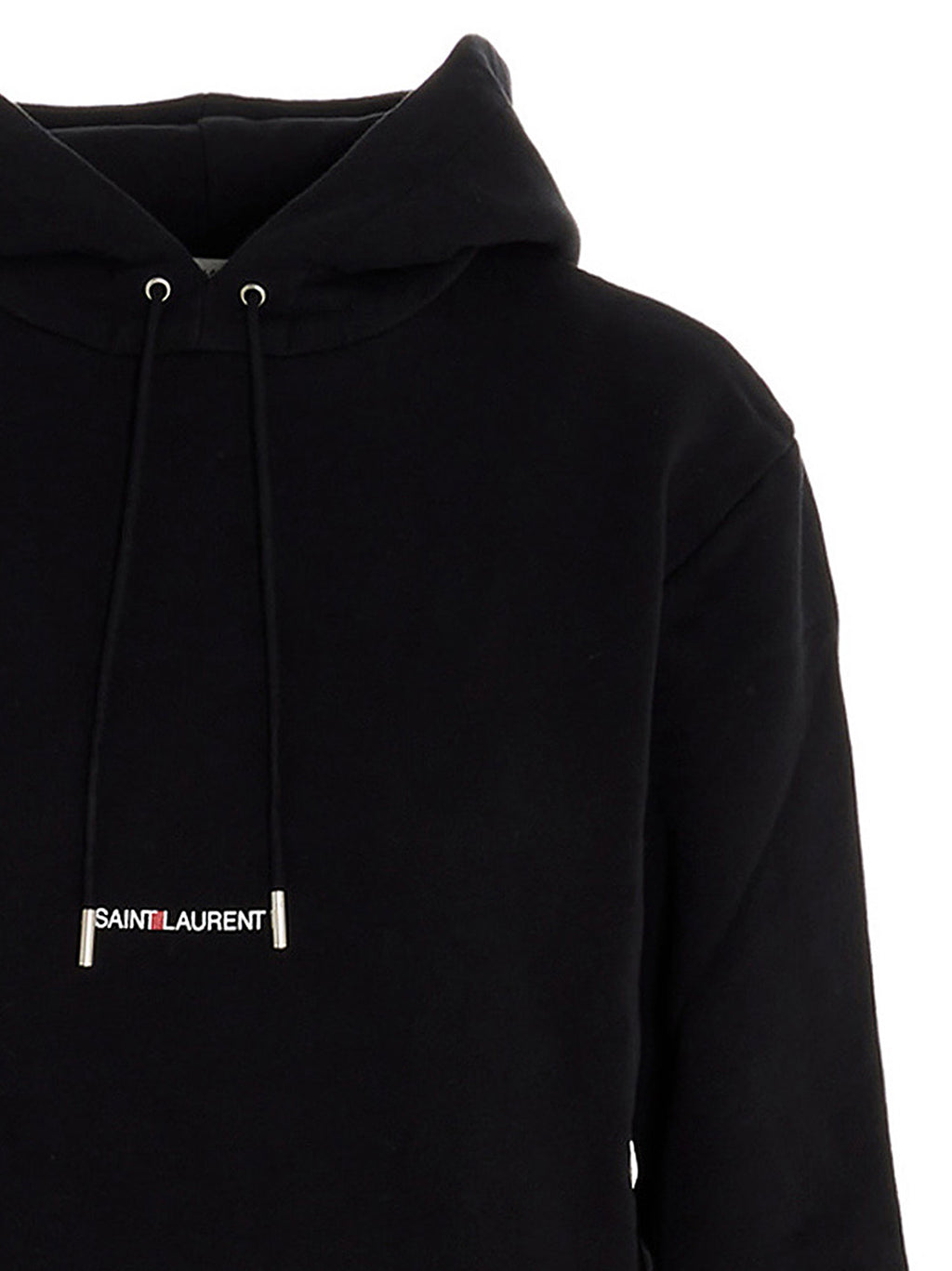 Saint Laurent Black Cotton Sweatshirt