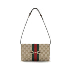 Gucci Brown Fabric Wallet