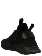 Tom Ford Black Polyethylene Athletic Sneakers