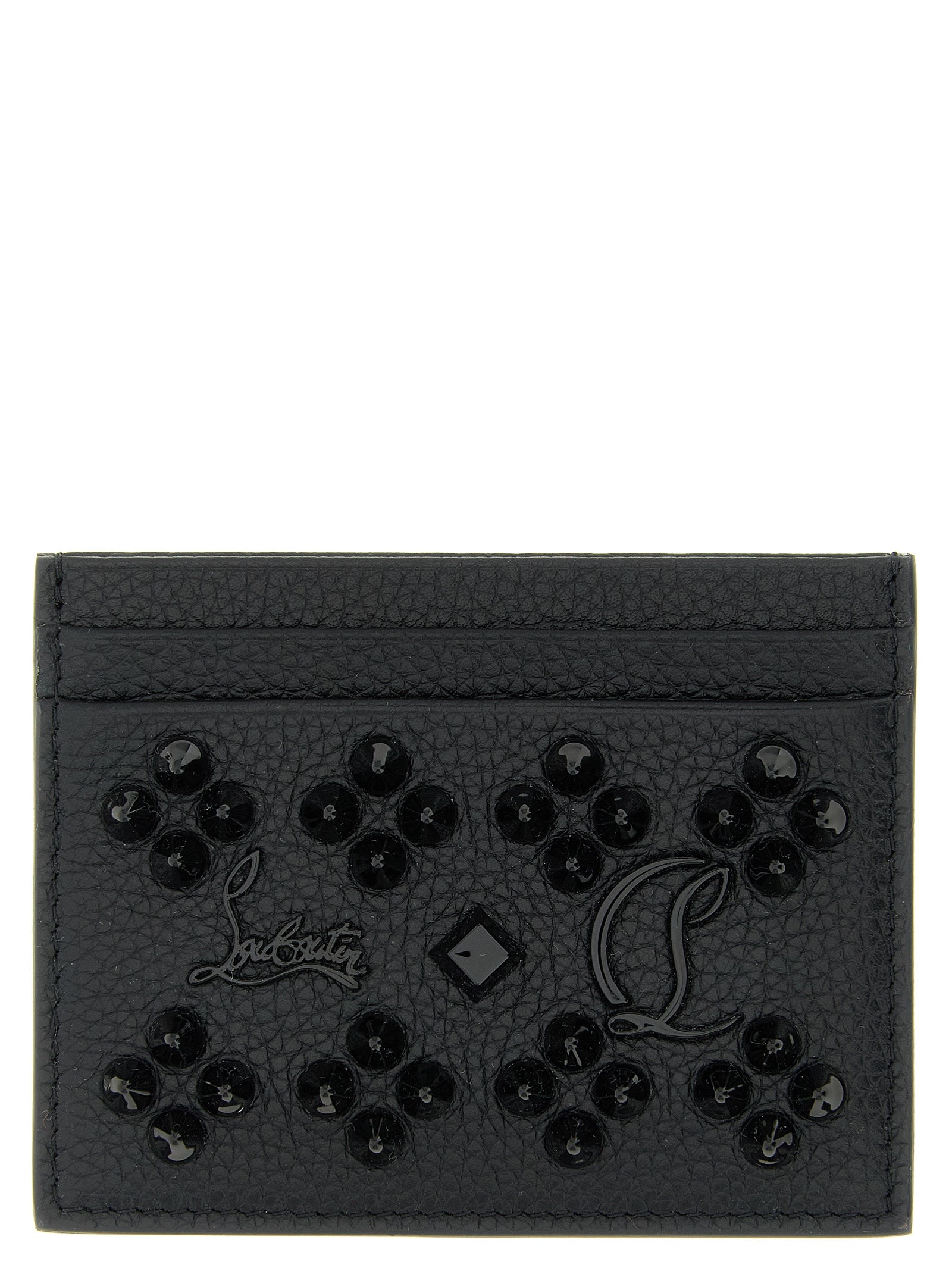 Christian Louboutin Black Calfskin Cardholder