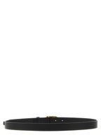 Balenciaga Black Calfskin Thin Belt