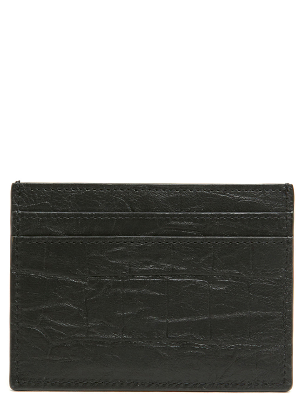 Saint Laurent Black Lambskin Cardholder