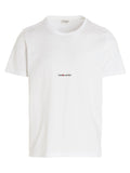 Saint Laurent White Cotton T-Shirt