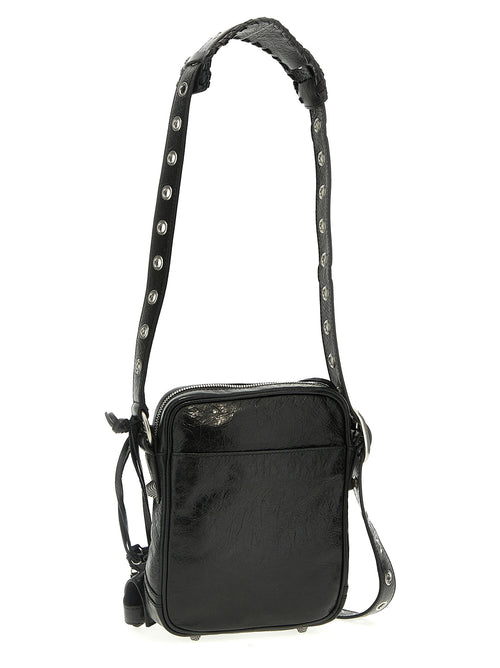 Balenciaga Black Lamb Leather Crossbody Bag