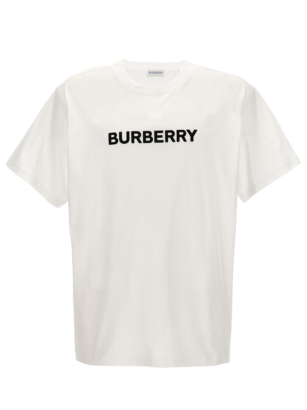 Burberry White Cotton T-Shirt