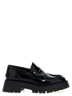 Alexander Wang Black Cowhide Slip-On Loafers