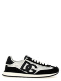 Dolce & Gabbana Bicolor Calfskin Athletic Sneakers