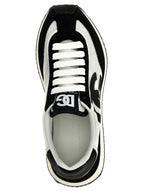 Dolce & Gabbana Bicolor Calfskin Athletic Sneakers