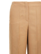 Fendi Beige Wool Dress Pants