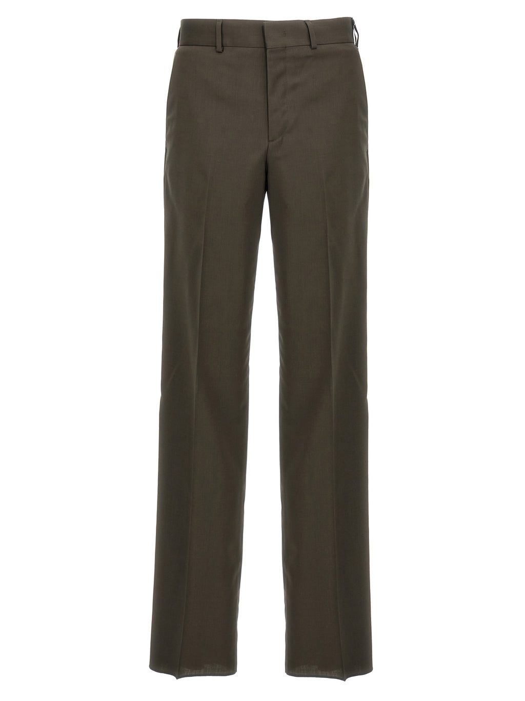 Fendi Bicolor Wool Dress Pants