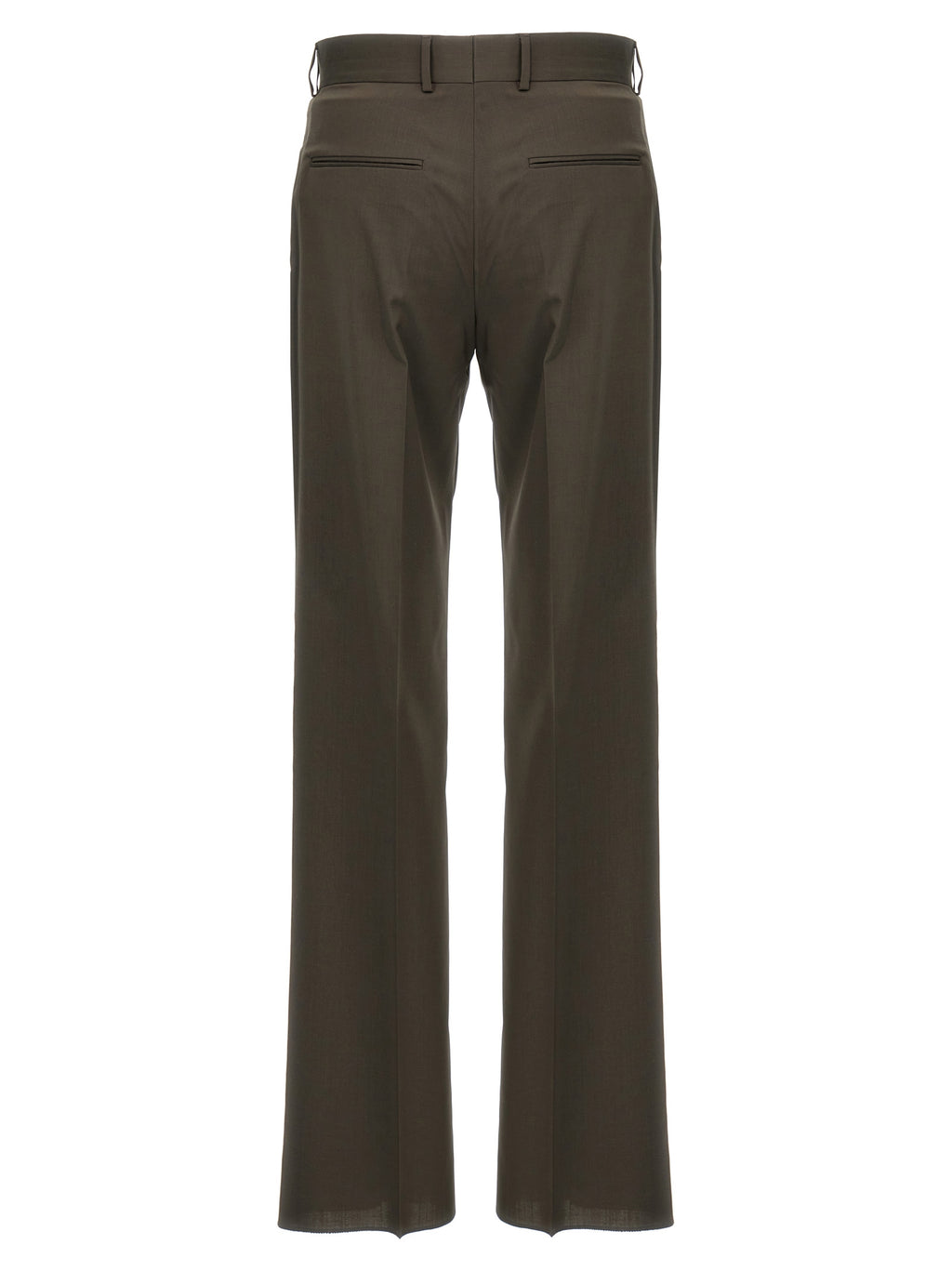 Fendi Bicolor Wool Dress Pants