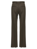 Fendi Bicolor Wool Dress Pants