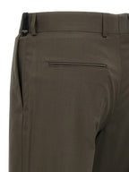 Fendi Bicolor Wool Dress Pants